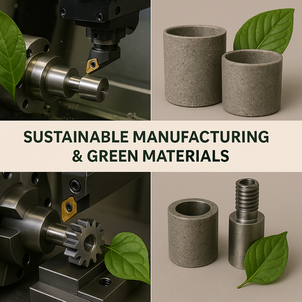 sustainable manufacturing and green materials