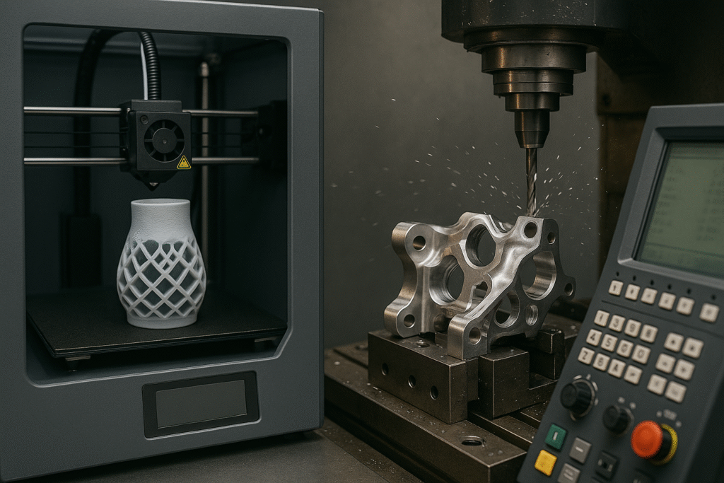 Application Scenarios for Integrating 3D Printing with Traditional Machining