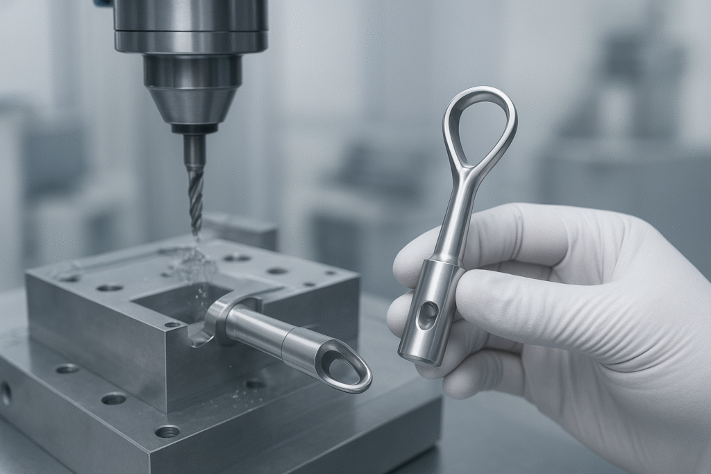 Medical Device Parts Machining The Dual Demands of High Cleanliness and High Precision.