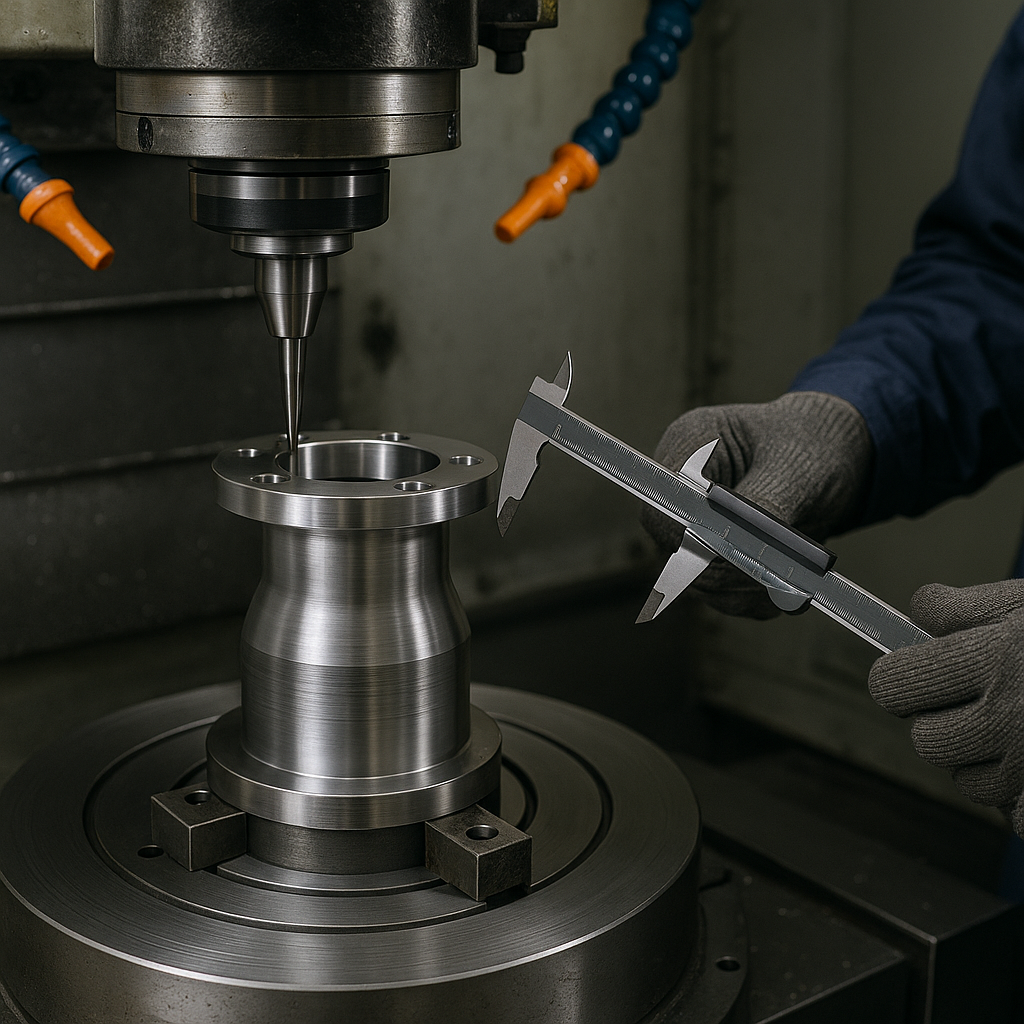 Precision Machining and Tolerance Control.