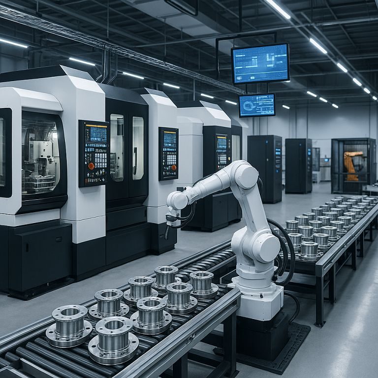 The Future of Smart Factories in Precision Metalworking