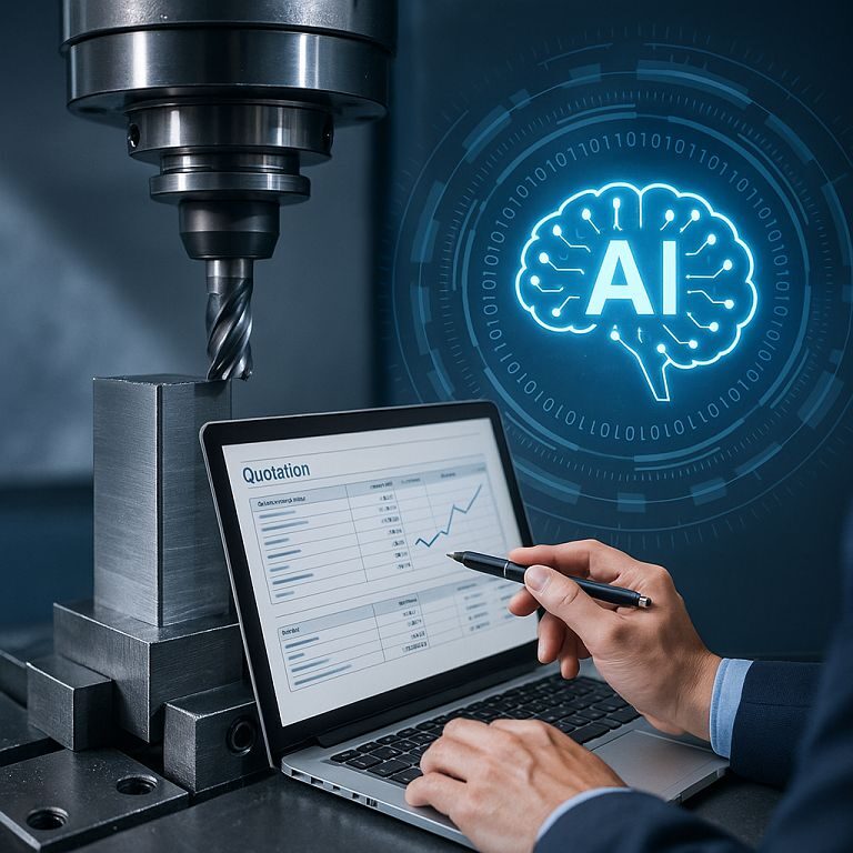 How AI Optimizes Machining Parameters and Quotation