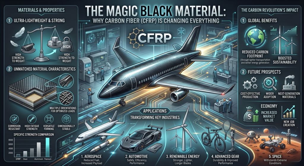 Why Carbon Fiber (CFRP) is Changing Everything Why Carbon Fiber (CFRP) is Changing Everything